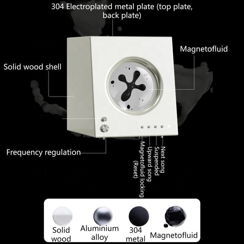 Magnetic Fluid Audio speaker stereo sound High End Acoustic Rhythm Subwoofer Ferrofluid Speaker