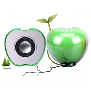 Custom Creative Cute Sweet Fruit Design Mini Wired Speaker for Computer Speakers 2.1 Subwoofer