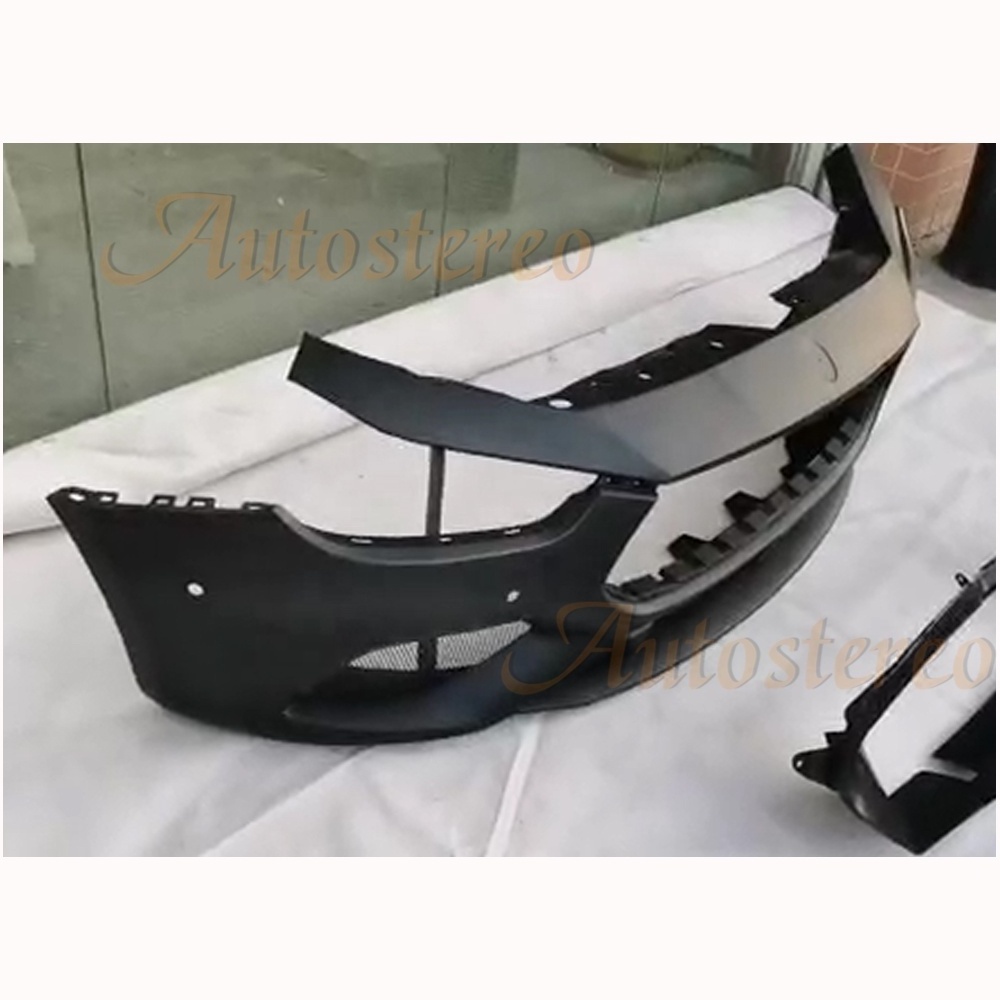 Car Front Bumper For Maserati Ghibli Kit FRP Wide Body Kit front Surrounded Front Lip Rear Lip Carbon Fiber Body Diffuser Frame