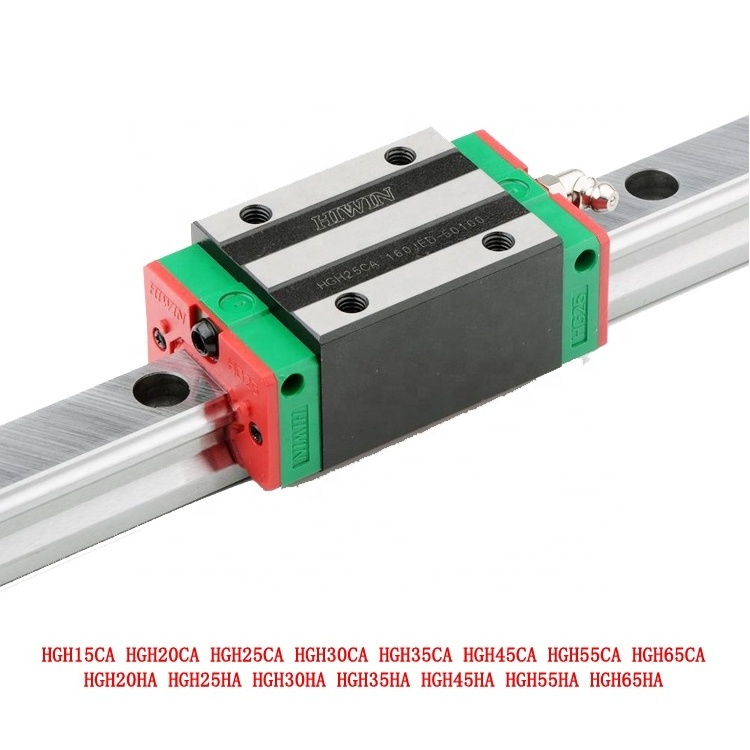 HGH-HA Series Heavy Duty HIWIN CNC Linear Guideway Rail and Linear Block Bearings HGH20HA/HGH25HA/HGH30HA/HGH35HA/HGH45HA/HGH55H