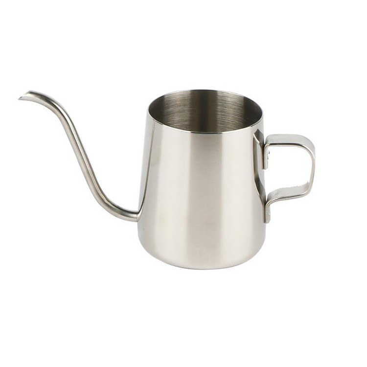 350ml Coffee Kettle ,Sliver 18/8 Stainless Steel Hand Drip Gooseneck Coffee & Tea Kettle