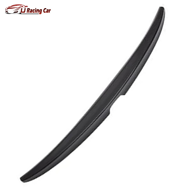 Car Accessories Black/Carbon Fiber Look Rear Tail Trunk Boot Car Spoiler Top Wing  Cover For Honda Accord 2008-2013