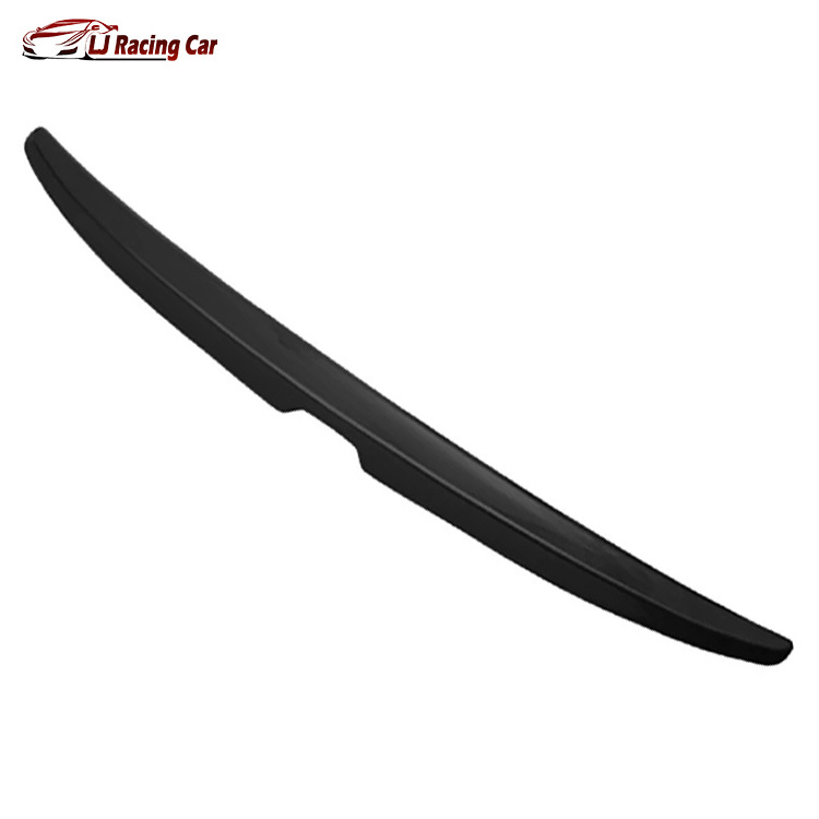 Car Accessories Black/Carbon Fiber Look Rear Tail Trunk Boot Car Spoiler Top Wing  Cover For Honda Accord 2008-2013