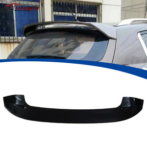 Car Accessories Carbon Fiber Look Rear Roof Tail Trunk Boot With Light Car Spoiler Top Wing Trim Cover For Kia Cerato  2002-2012