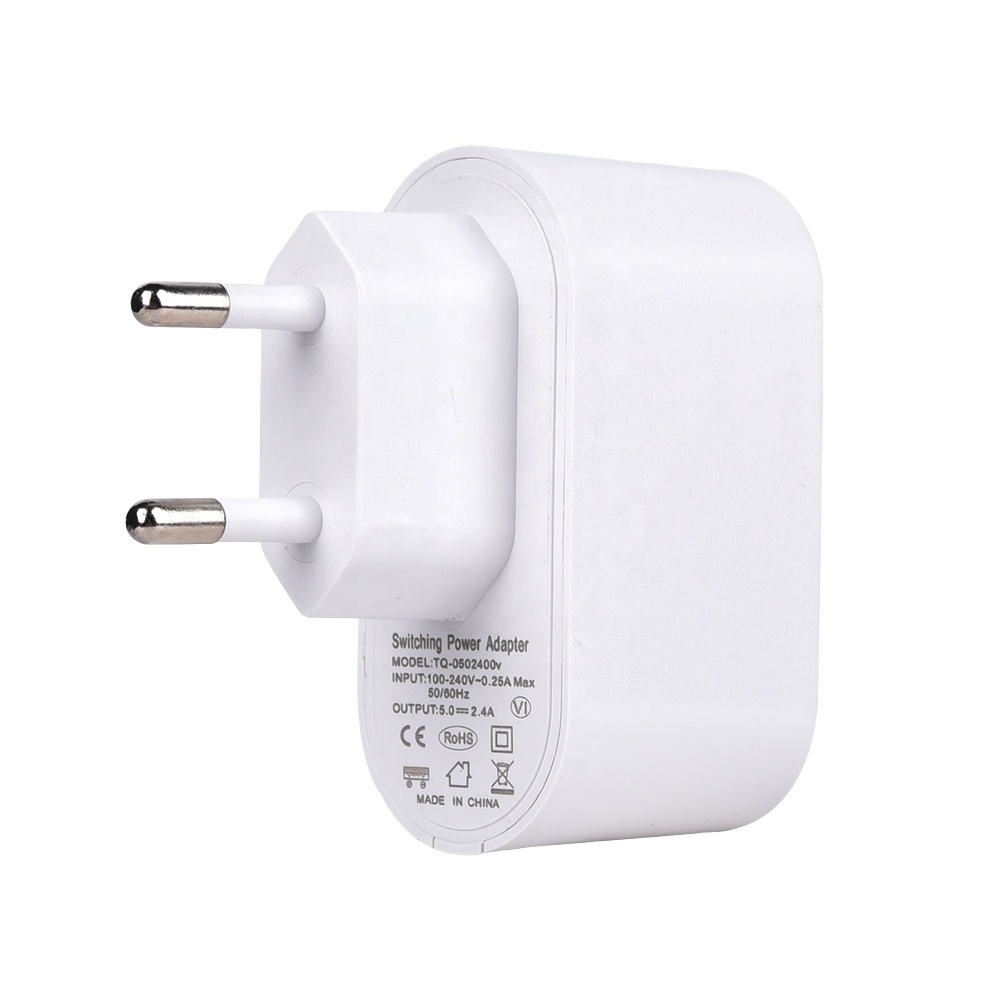 USB charger 5v 1a 1.5a 2a 2.5a USB charger ac 110v-240v to dc 5v 5 volt switching power adapter with UL FCC CE ROHS BIS RCM UKCA