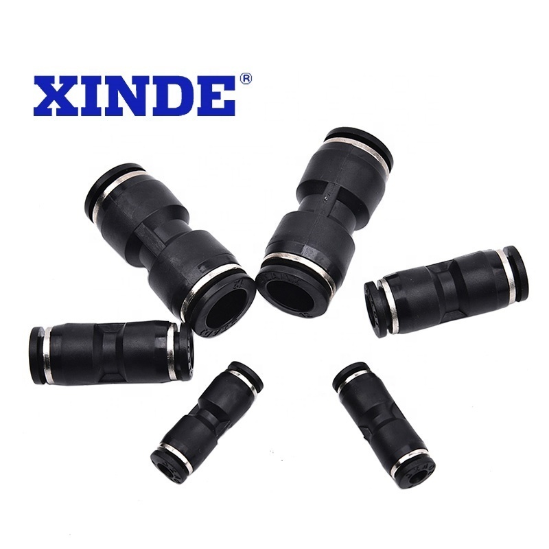 Quick Connectios Plastic PU Series Penumatic Air Tube Quick Push Connector Fittings PU14