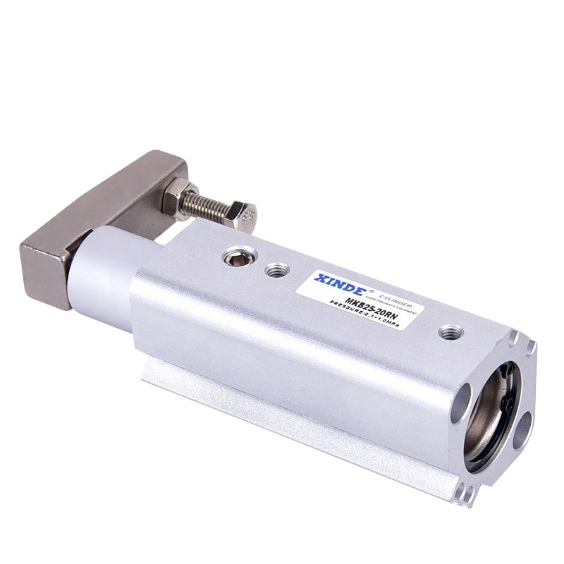 High Quality Pneumatic Fittings MKB Pneumatic Valve Compact Swing Clamp Cylinder