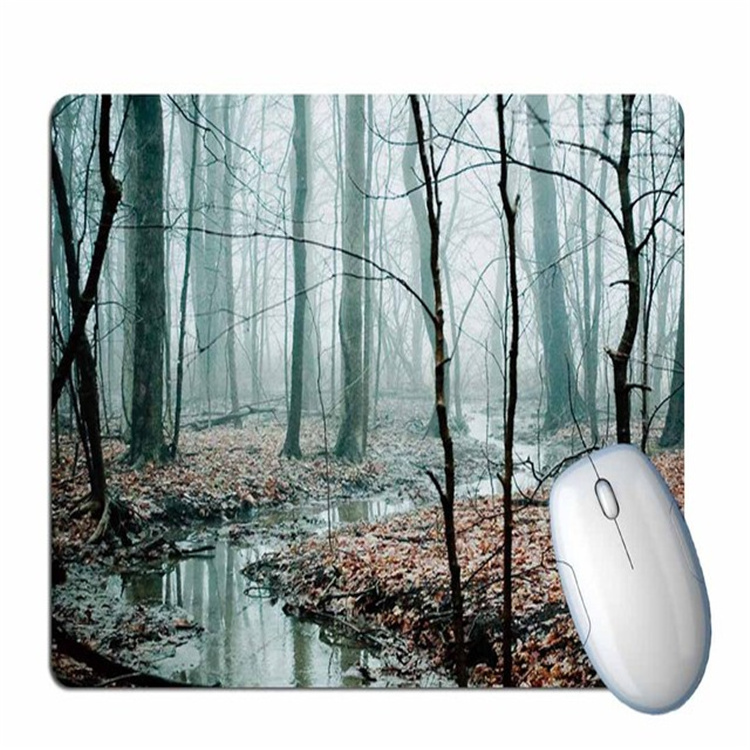 Forest Lake Scenery Non-Slip Mouse Mat Student Computer Keyboard Protection Mouse Pad