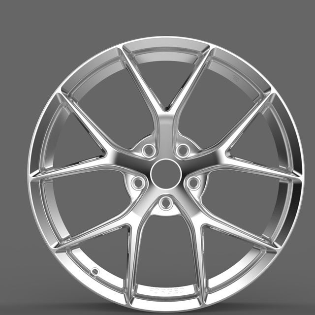 Popular Hot-Sale full size forged shiny sliver 5x112/114.3/120 Aluminum Car Alloy Wheel Rim for luxury car for bmw m3 m5