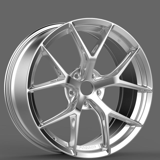 Popular Hot-Sale full size forged shiny sliver 5x112/114.3/120 Aluminum Car Alloy Wheel Rim for luxury car for bmw m3 m5