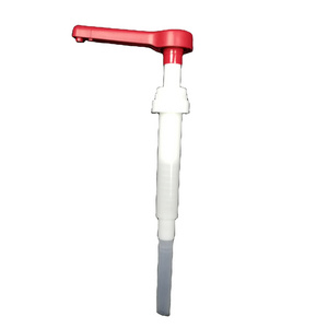 High quality 38mm food grade syrup dispenser pump Wholesale Food Grade Coffee Syrup Pumps Gold Pump For Syrup