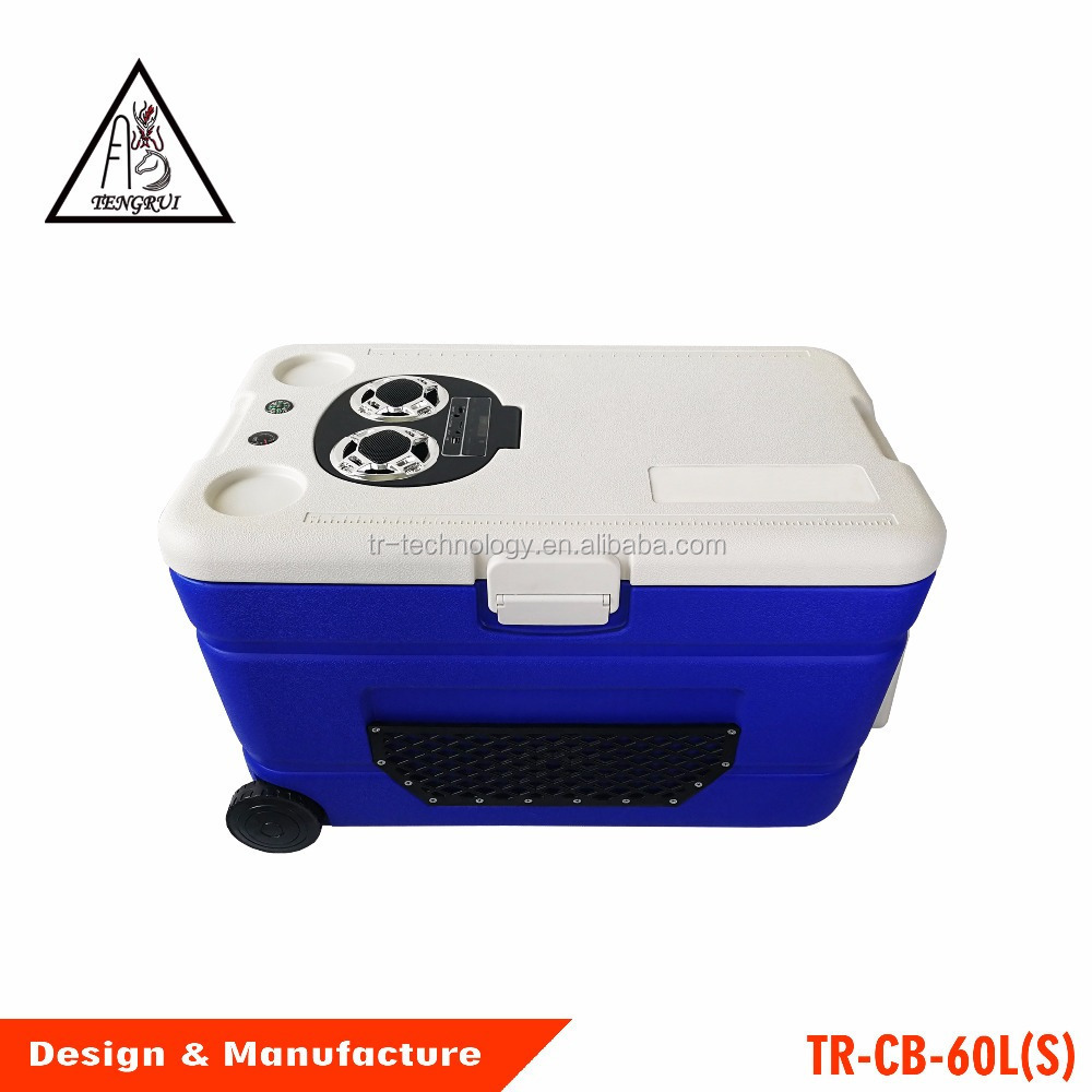 TR-Large cooler box with music mini bluetooth speaker