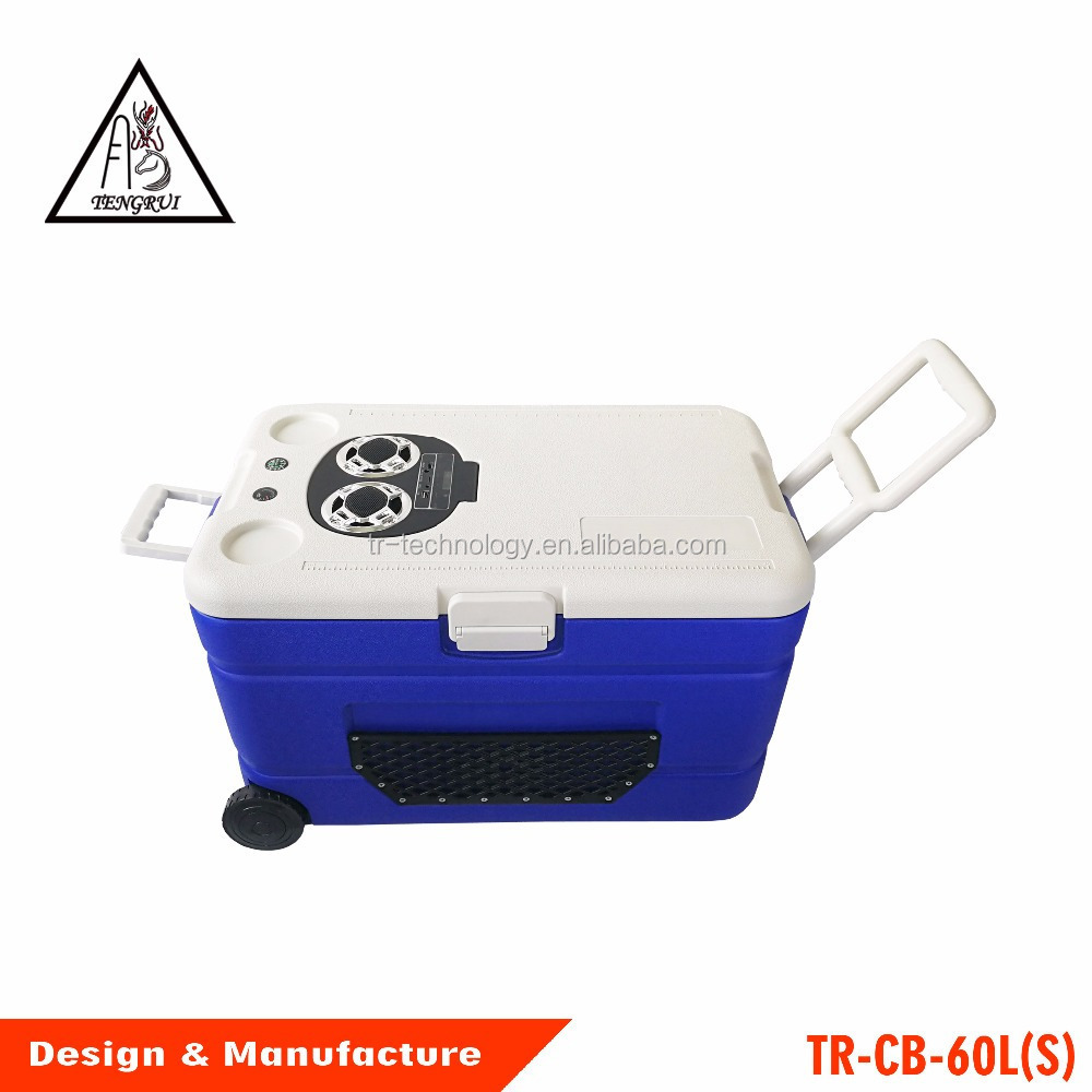 TR-Large cooler box with music mini bluetooth speaker