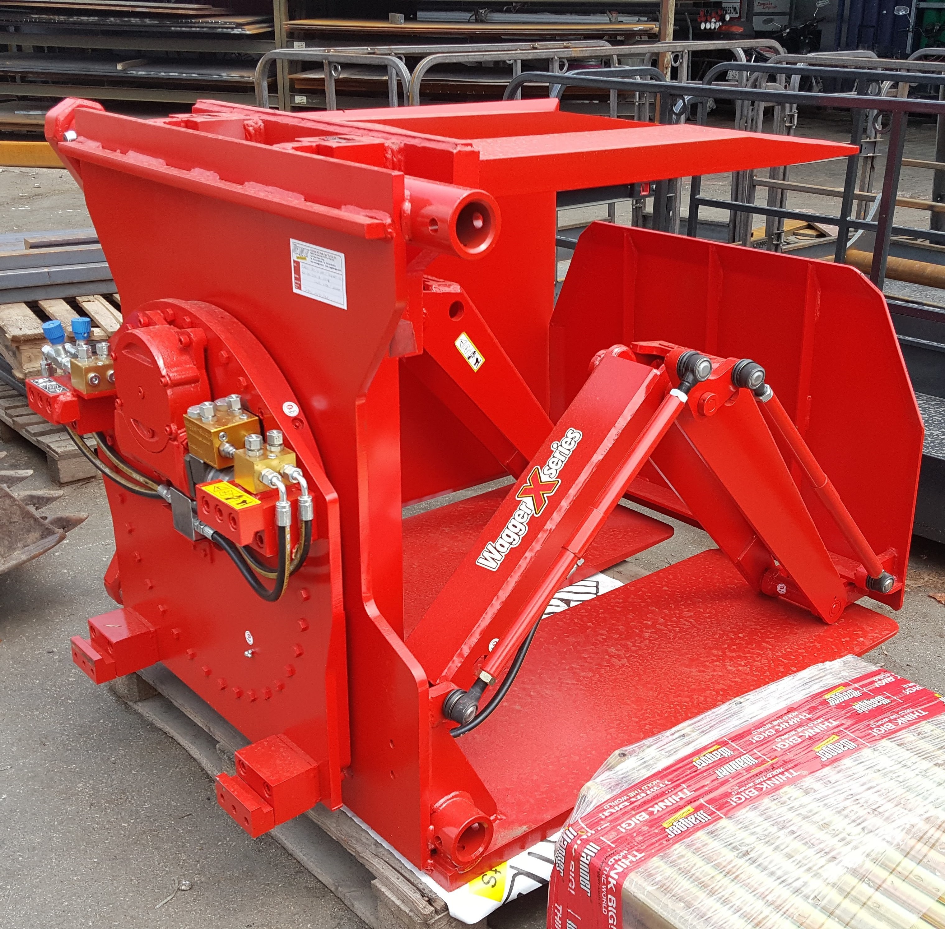 Premium Pallet Inverter & Pusher for Forklifts 4 Hydraulic Function Wagger Attachments 1000KGS - 2300KGS