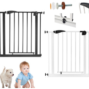 Baby Safety Gate Security Door Stairs Gate Security Fence Prevent Injury OEM in Turkey Logo Customized Factory Sale Trend 2023