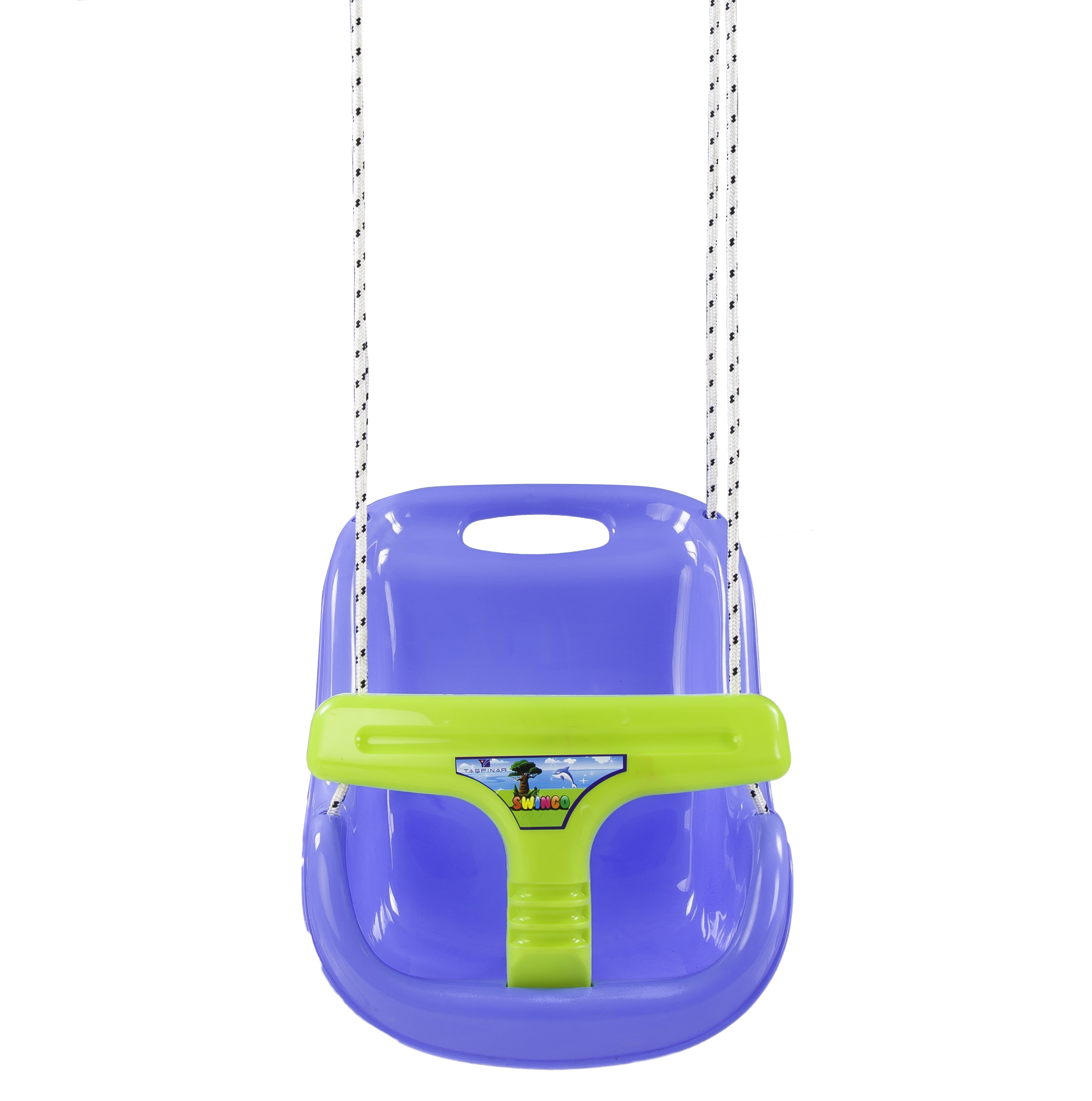 Baby Swing Chair Plastic Kids Swing with Long Rope and Steel Clamp Safety Belt for Indoor and Outdoor Fun Toys Wholesale Turkey