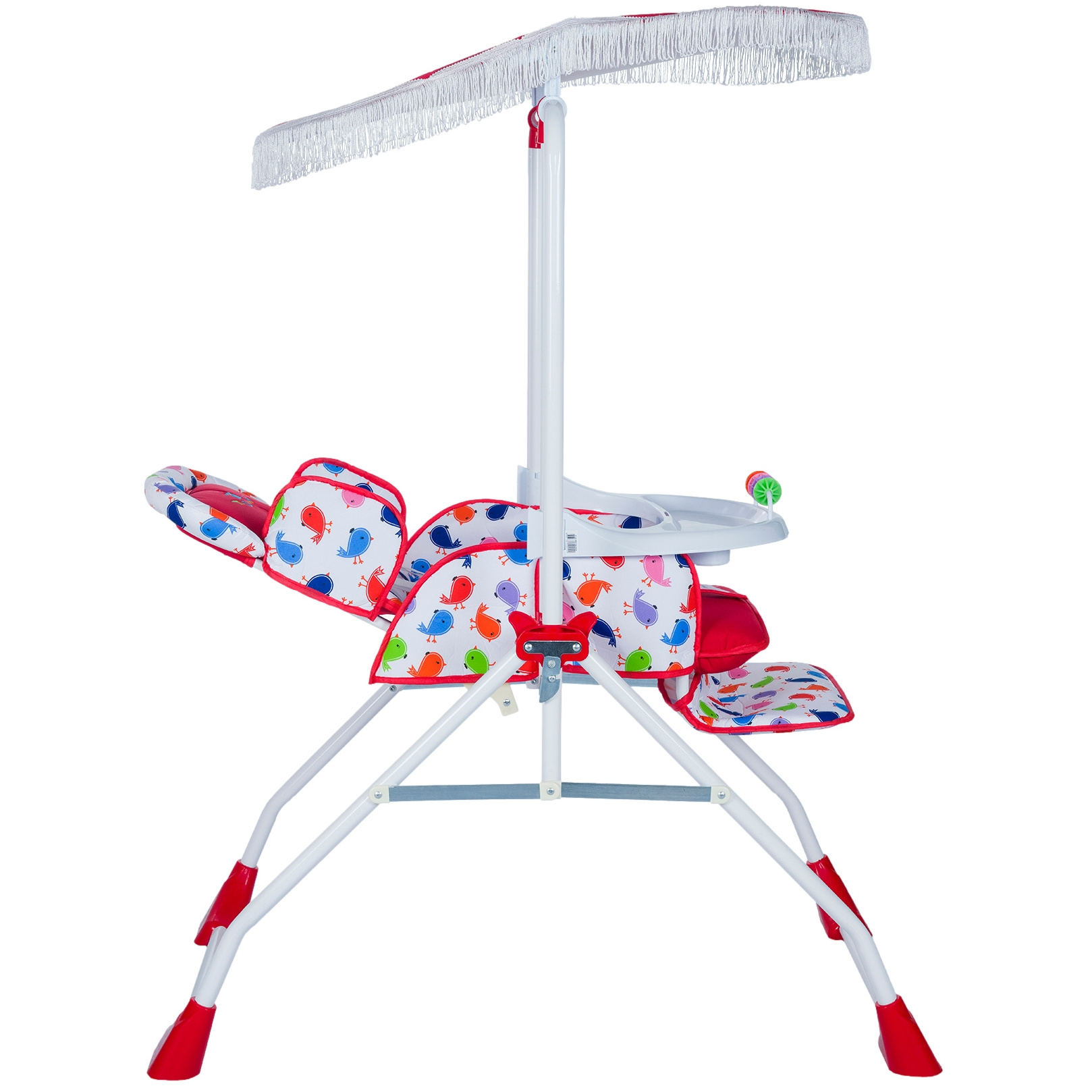 Baby Swing Kids High Chair Feeding Eating Wholesale Multi-functional Baby 3 in 1 Esay Foldable 3 level Soft Seat Removable Tray