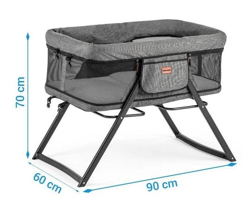 New Model Design Baby Crib Baby Cradle Soft Bed Sleep Portable Baby Bassinet Breathable Foldable Gaby Crib Rocker Newborn