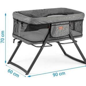 New Model Design Baby Crib Baby Cradle Soft Bed Sleep Portable Baby Bassinet Breathable Foldable Gaby Crib Rocker Newborn