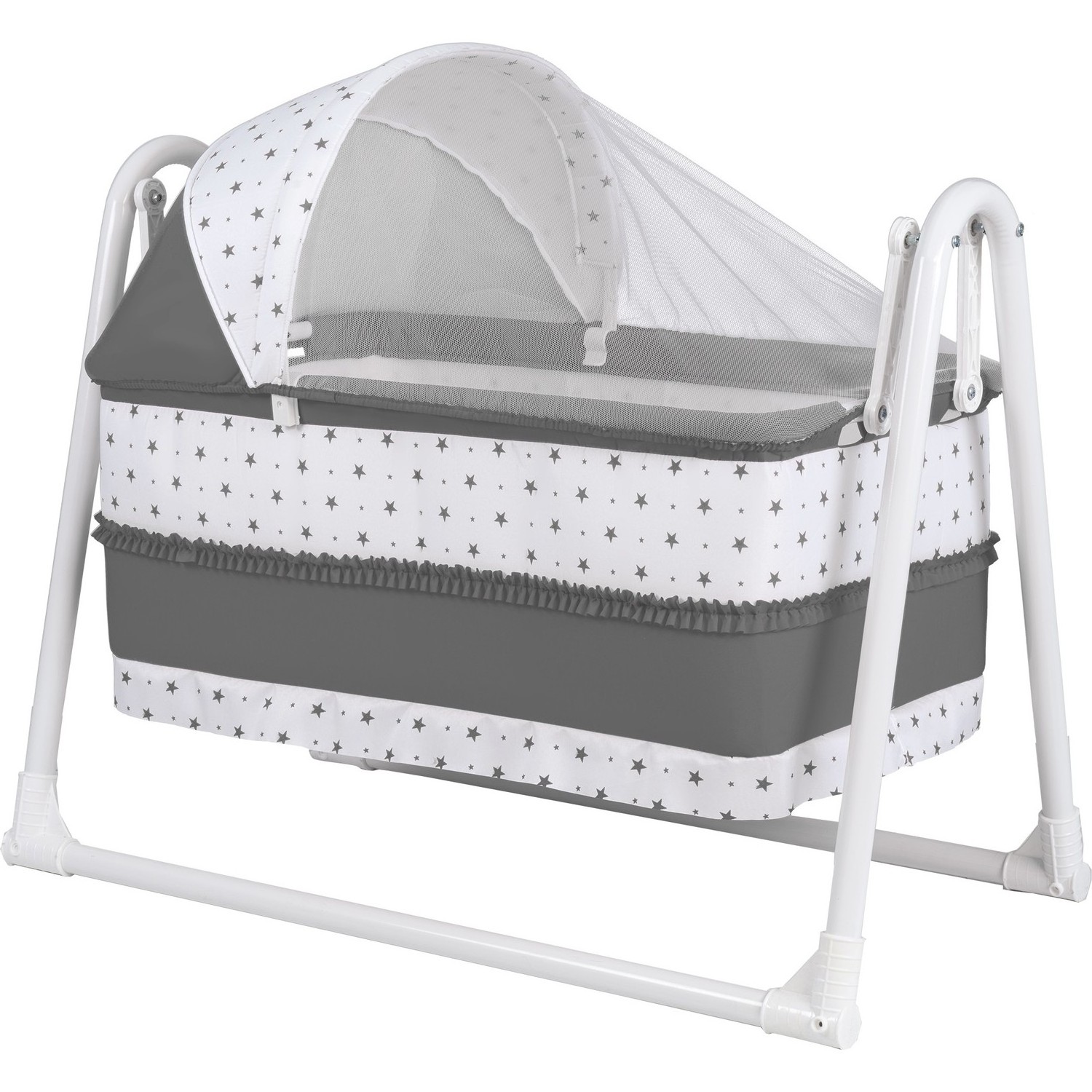 Baby Crib Swing Trend Newborn Cradle Bed Sleeping Portable Rocking Bassinet Kids Bed Cheap Price Wholesale Soft Sponge New Cribs