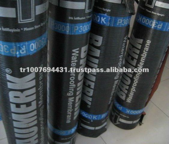 Waterproofing Materials Factory Sale in Turkey Bituminous Membrane for Roof Basement Foundation Butyl Rubber Asphalt