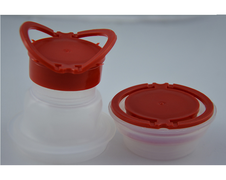 42mm Two Parts Snap-On Tear-Off Seal Spout Cap For Tin Containers