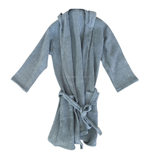 Turkish towel cotton bathrobe, summer beach wear PEST-WR-KDSROBE6 All sizes Available