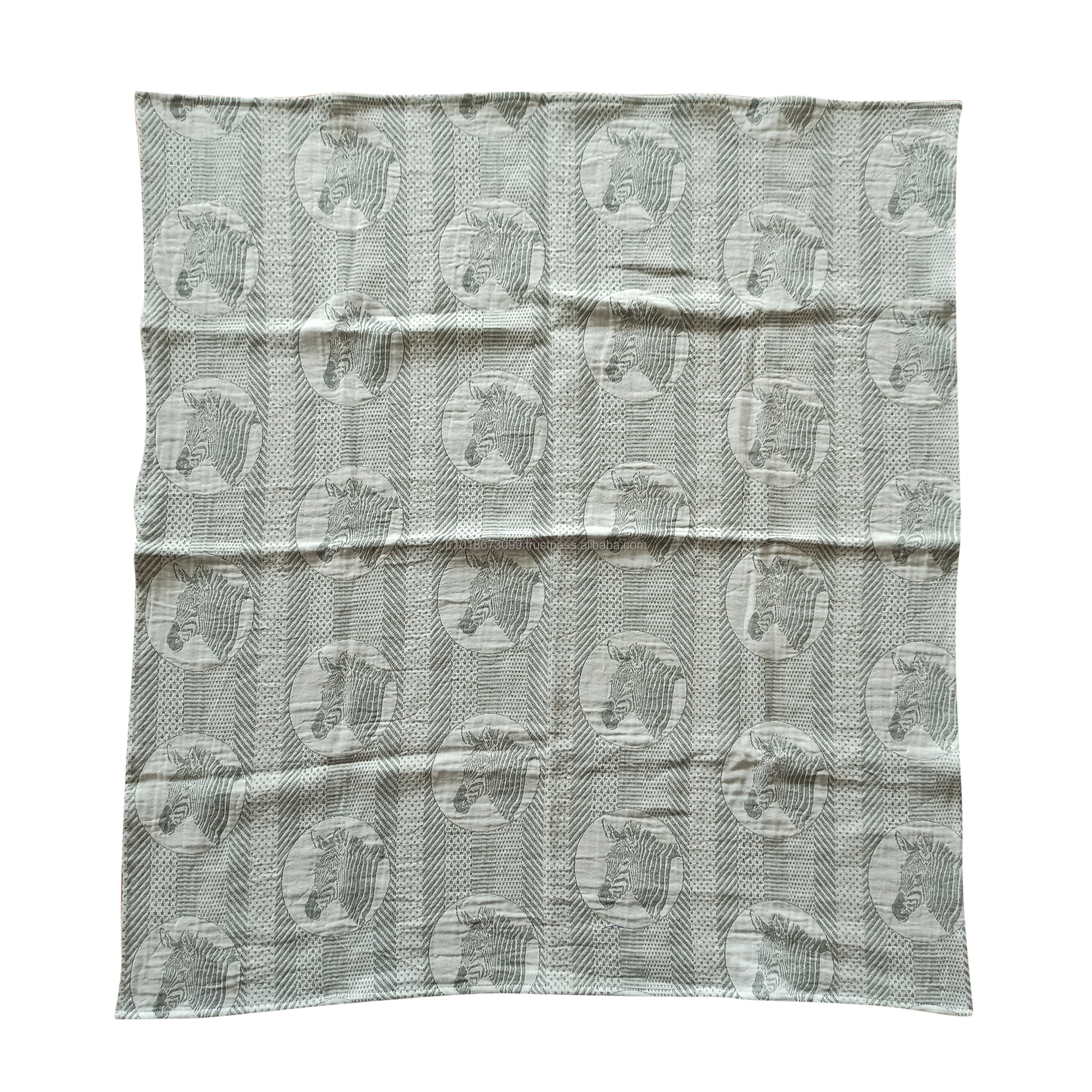 Muslin - Baby Blanket  100x100 cm - 40x40 inches from Factory luxury Pure Cotton Best Quality