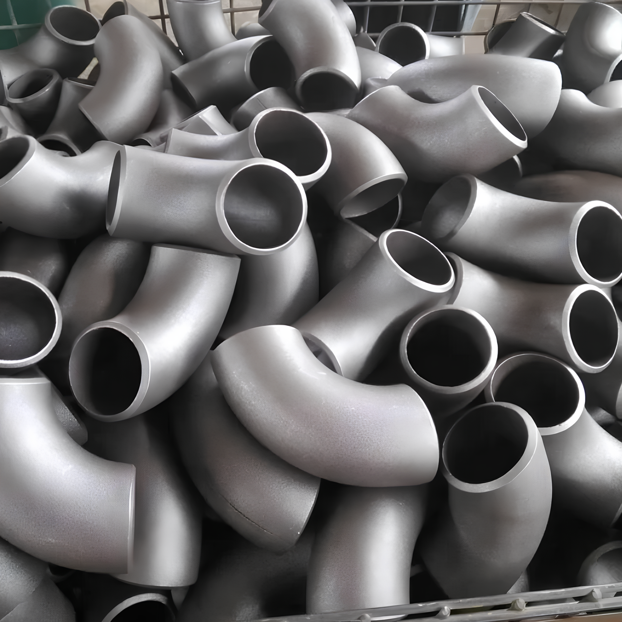 Elbow 90 Degree Carbon Steel Pipe Fitting ASME B16.9 ASTM A234 Q235 Seamless Elbow SCH 40 STD Butt Welded