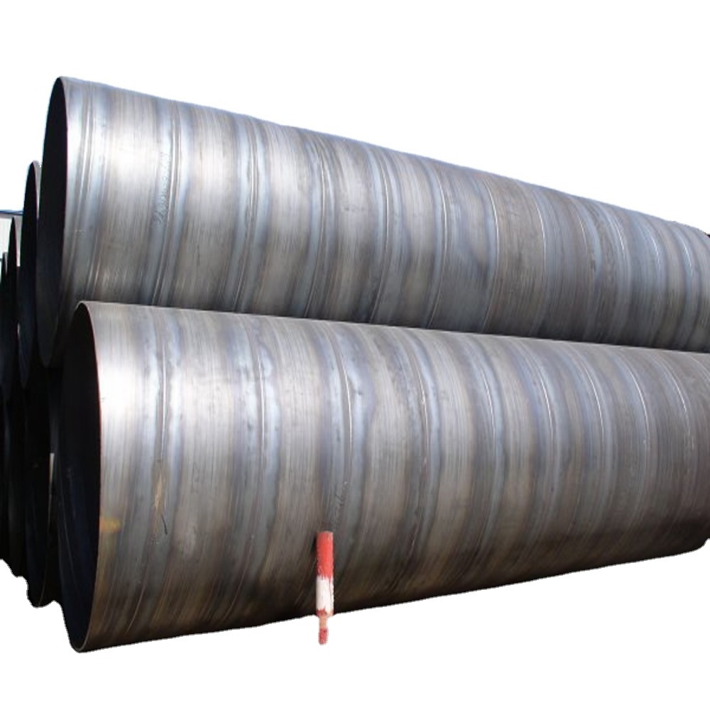 Carbon Steel Welded Pipe SCH20 SCH40 SCH80 ST37  ST37-2 TS EN 10217-1 spiral wound pipe