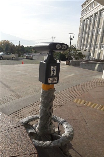 Coin Operated Telescope binoculars operated binocularsBest tourist Outdoor Coin Operated Telescope binoculars for Public viewing