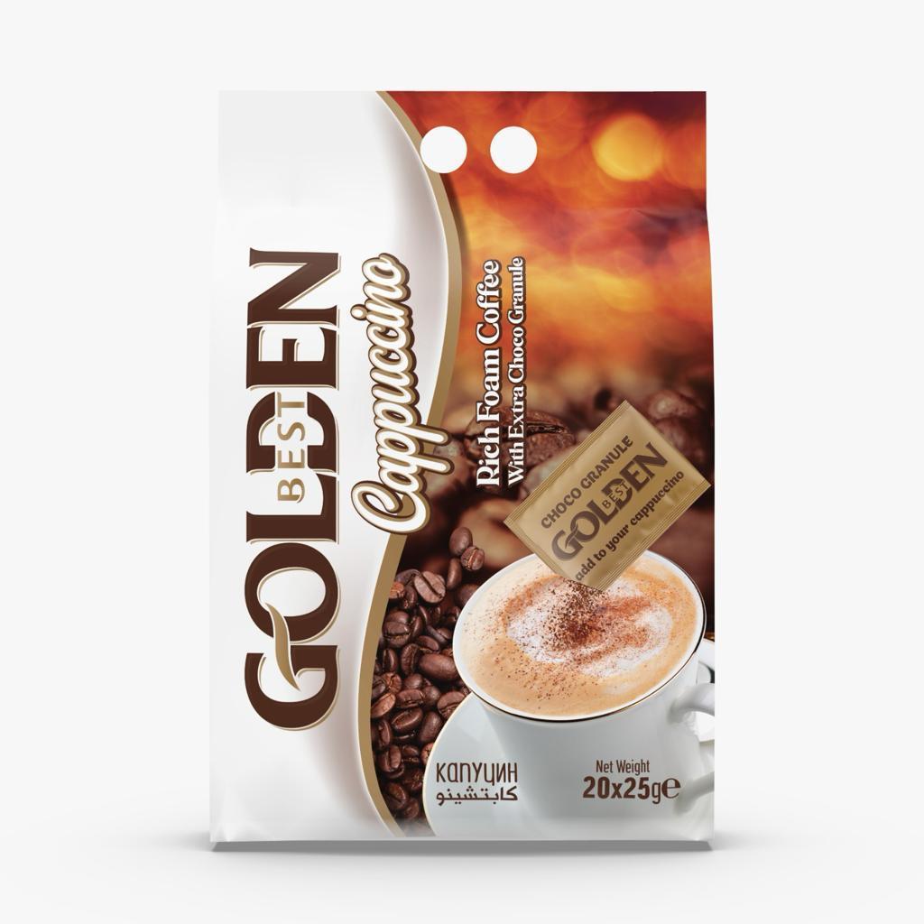 GOLDEN INSTANT COFFFE 3in1 ESPRESSO CAPPUCCINO MOCHA TURKISH COFFEE CARAMEL MACCIHATO DELICIOUS TASTE HOT CHOCOLATE