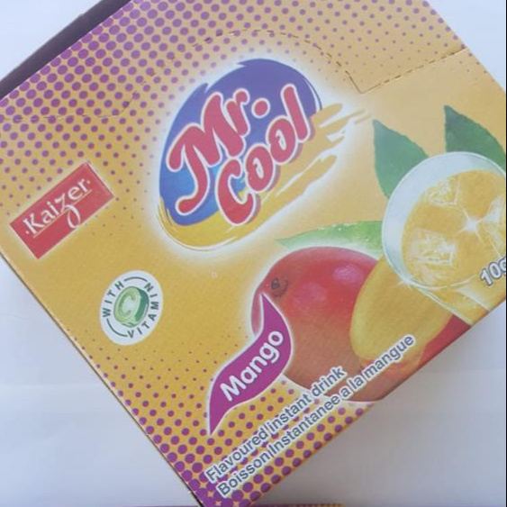 POWDER JUICE MR COOL INSTANT FRUIT SACHET BOX  FLAVOURED FROM TURKEY