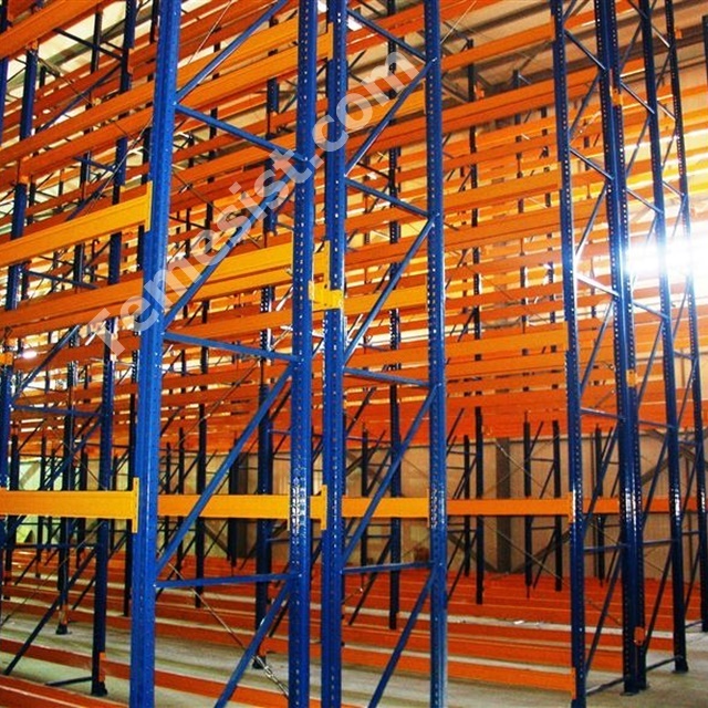 Steel and Metal VNA Pallet Shelving Racking System Narrow Aisle High Ceiling Storage Shelf for Efficient Storage Solutions