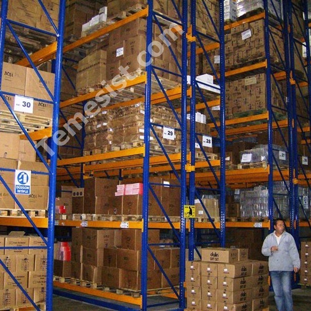 Steel and Metal VNA Pallet Shelving Racking System Narrow Aisle High Ceiling Storage Shelf for Efficient Storage Solutions