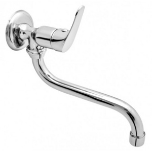 Wall Type Elephant Lead Free Brass Sink Faucets Mixer Basin Mixer Anti-Scratch Water Tap Basin Faucets Hot Cold Water