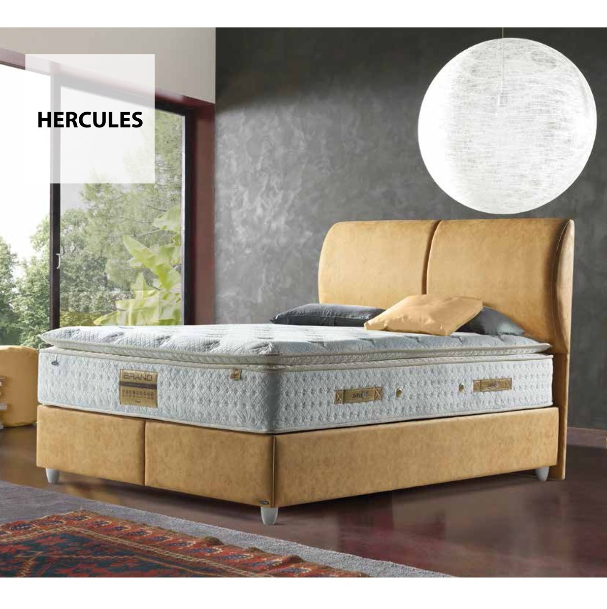 Box spring Storage bed base headboard Mattress for Home and Hotel  Pocket Spring Bedspring Foam Mattress wooden bed