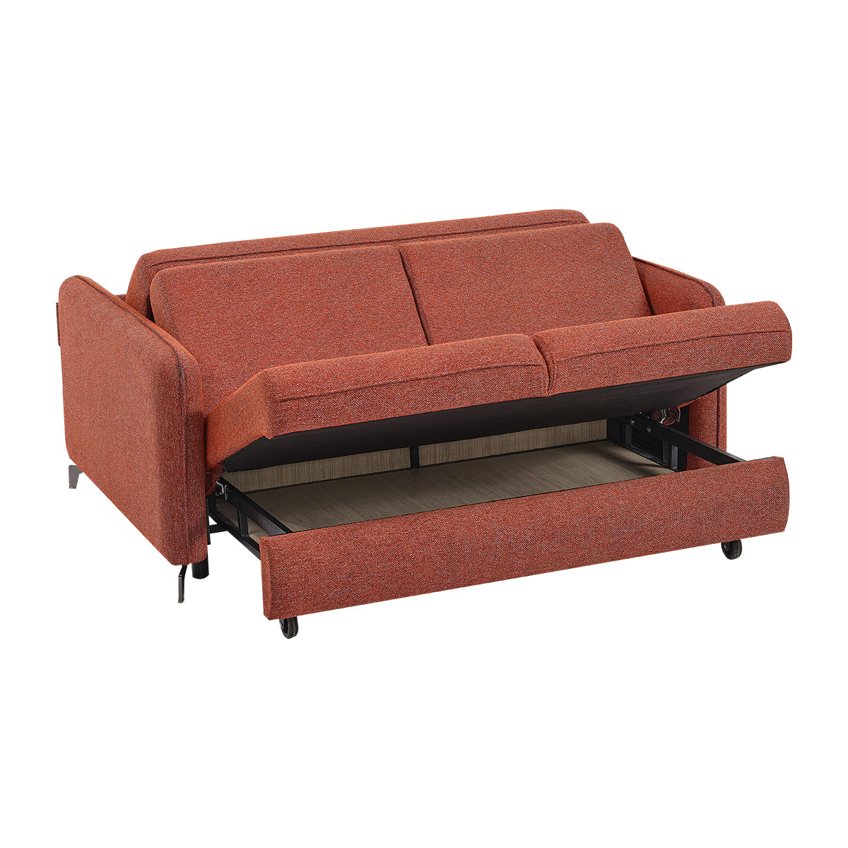 Sofa cum bed save place factory price modern design living room furniture sofa bed with storage box sleeper couch sofa bed foldi