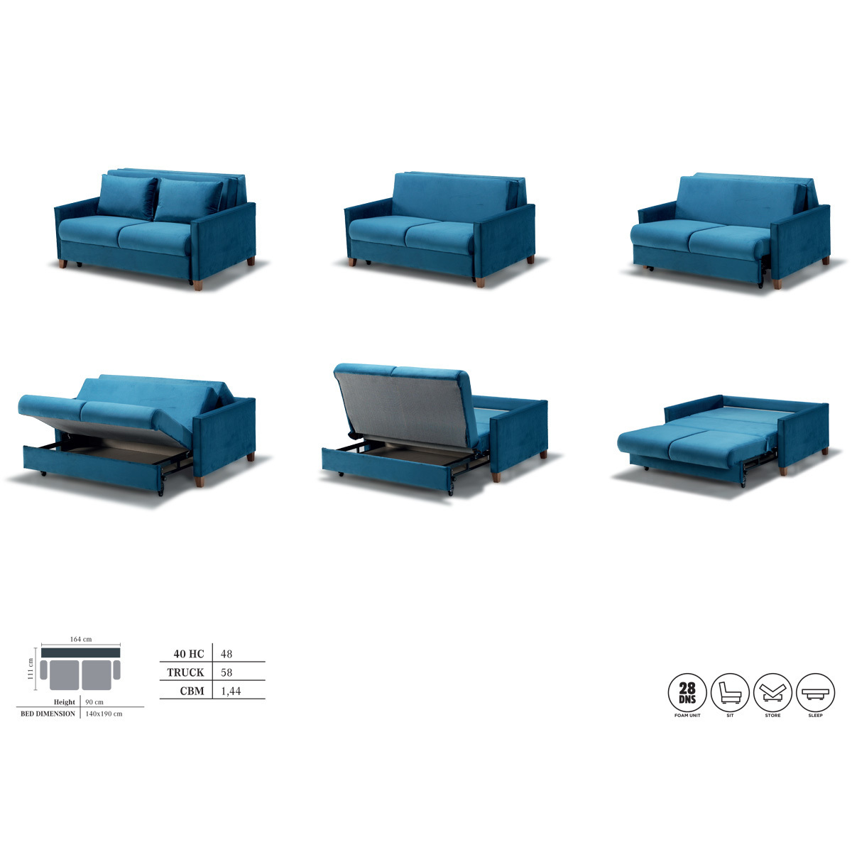 Sofa with solid wooden and fabric comfortable cushion hotel furniture modern elegant design couch living room sofas