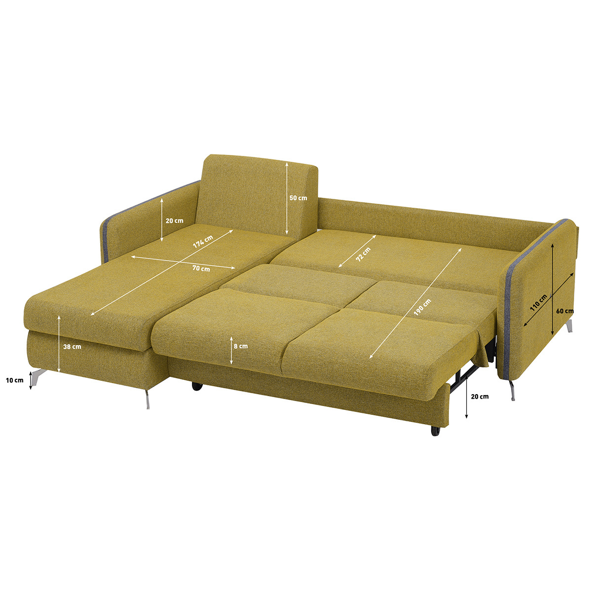 Hot Selling Living Room Sleeper Couch Sofa Bed Folding Sofa Bunk Bed Pouf Sofa Bed Convertible