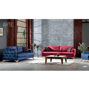 Chesterfield Sofa With Button Luxury Chesterfield Style Living Room Velvet Sofa Furniture Living Room Sectional Sofa