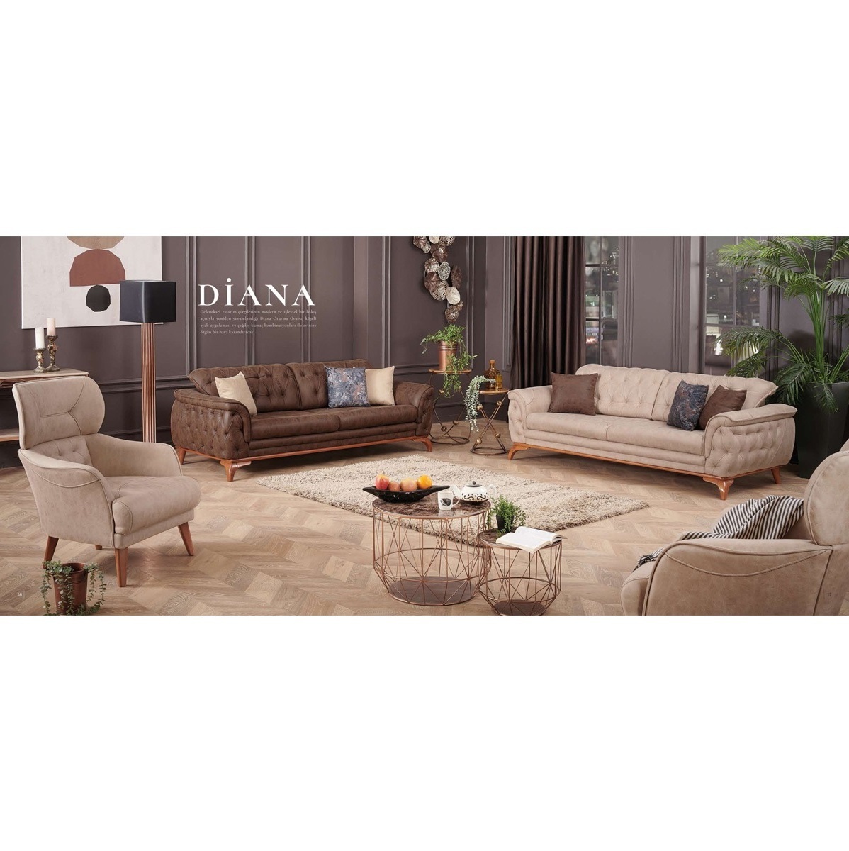 Leather Sofa Elegance Style Comfortable Seater New Trend European Chesterfield sofa set Hotel And home Furniture