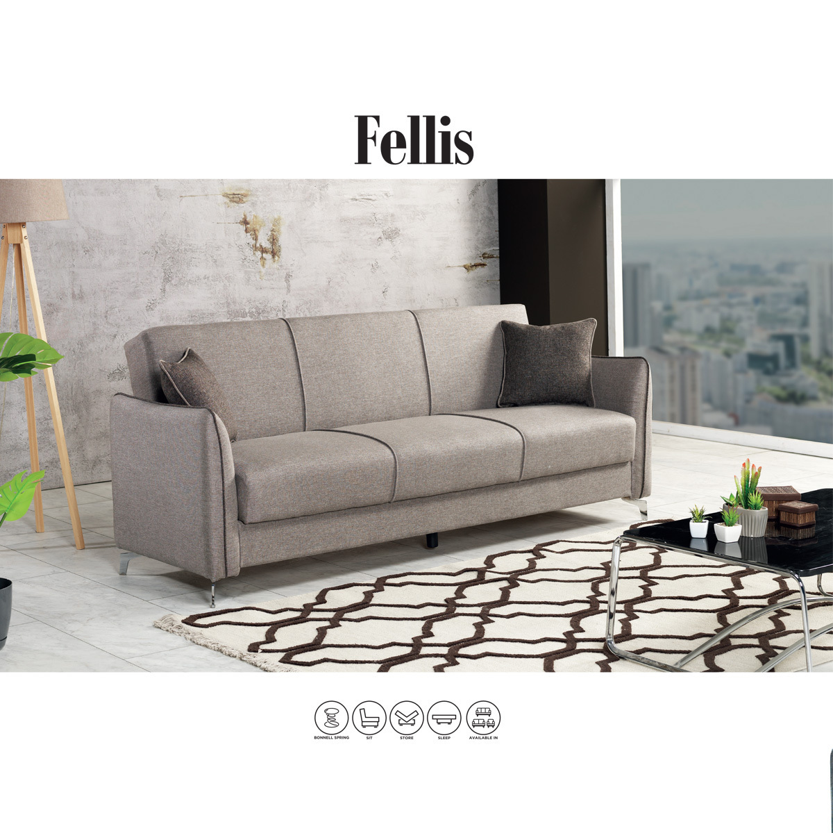 Sofa with solid wooden and fabric comfortable cushion hotel furniture modern elegant design couch living room sofas