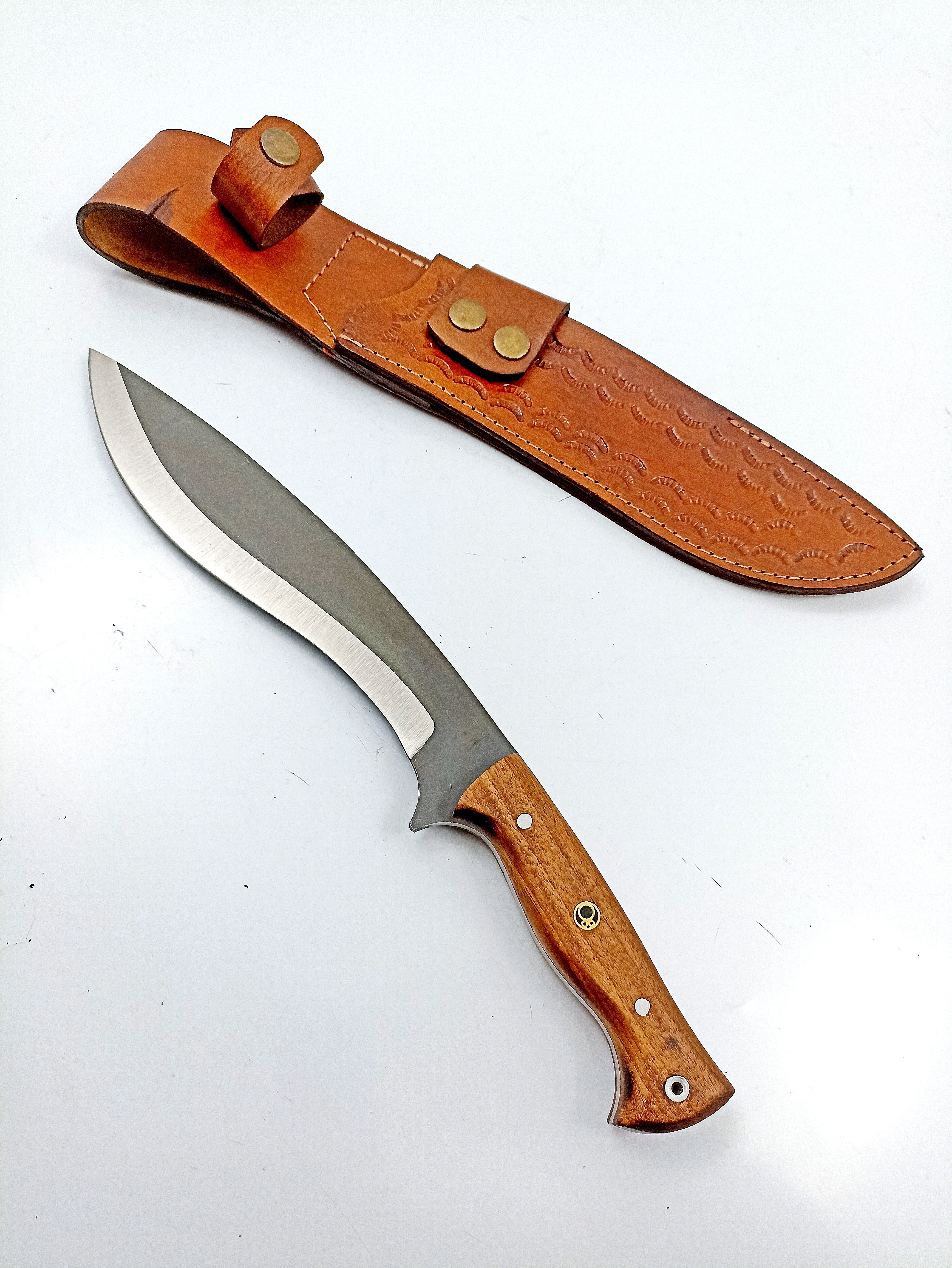 Outdoor Camping Knife with Leather Sheath Case Best Quality Survival Knives ok1015