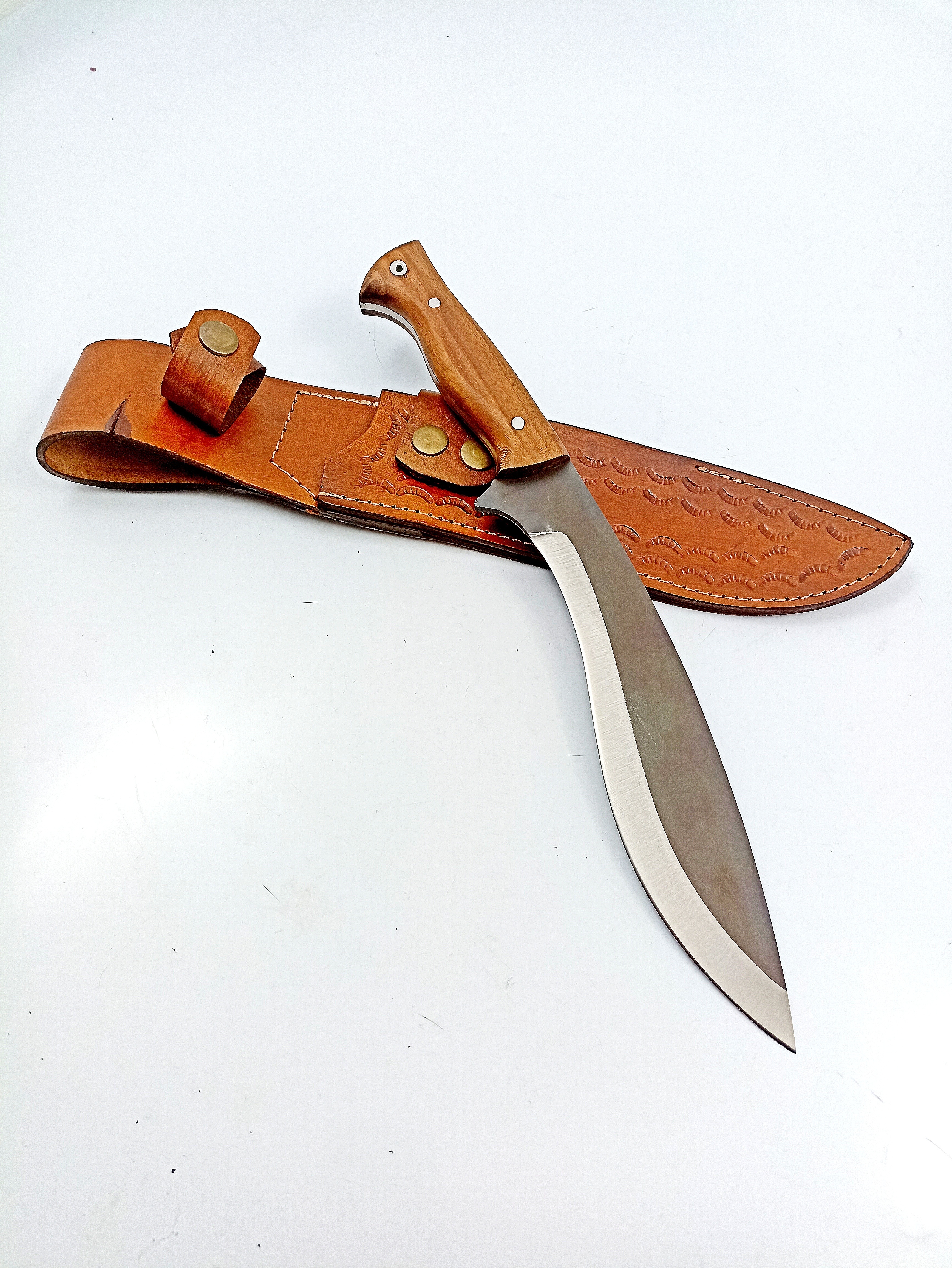 Outdoor Camping Knife with Leather Sheath Case Best Quality Survival Knives ok1015