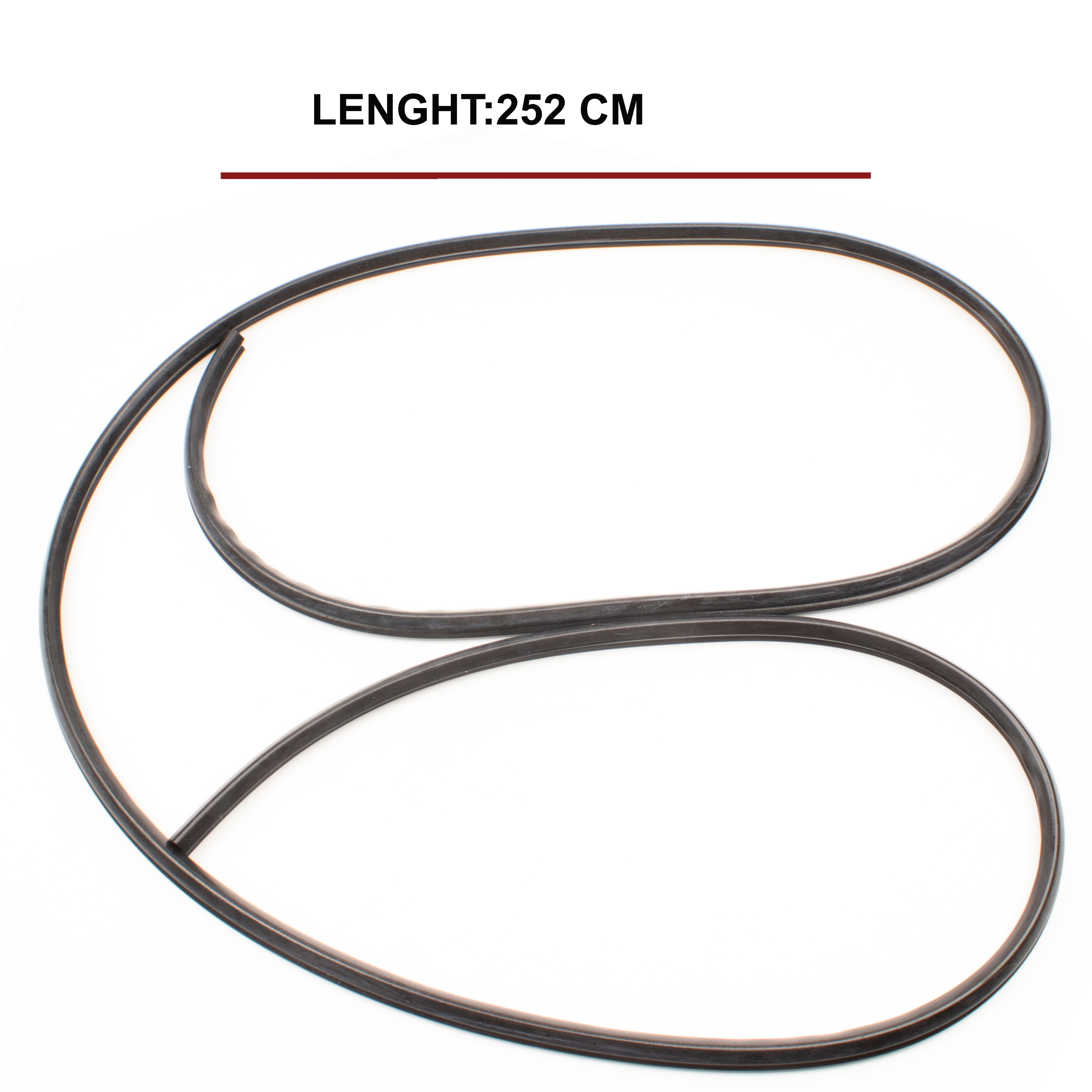 Manual Electric Sunroof Rubber Seal Gasket Weatherstrip 7701045038 for  L=252 CM Oe:7701045038