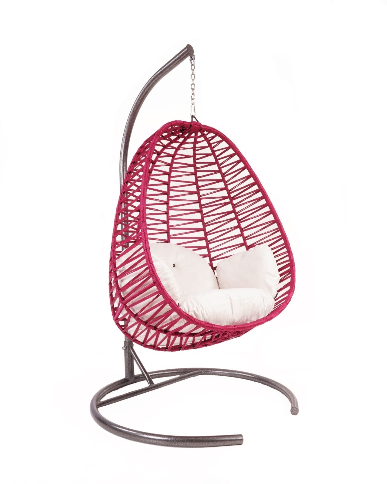 Most popular outdoor furniture egg rattan indoor hanging chair swing chair