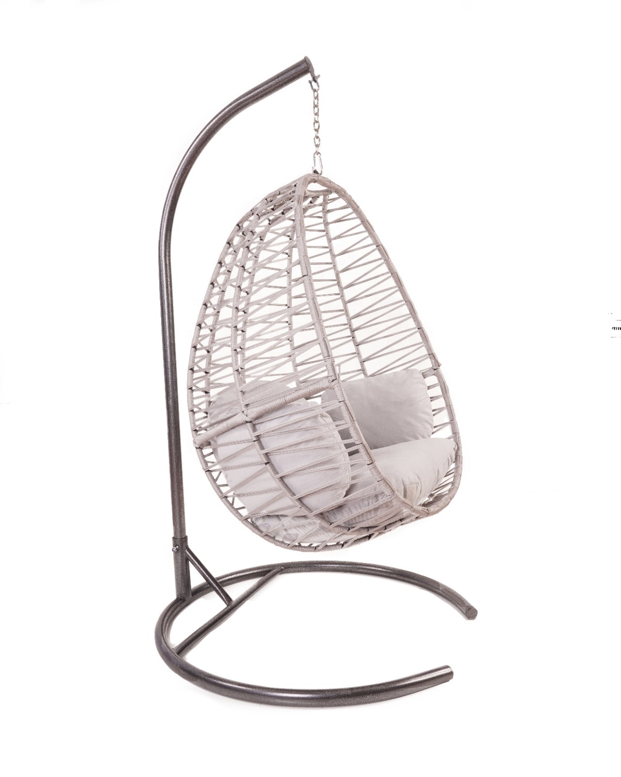 Outdoor rattan swing egg chair garden furniture hanging single all color swing chair