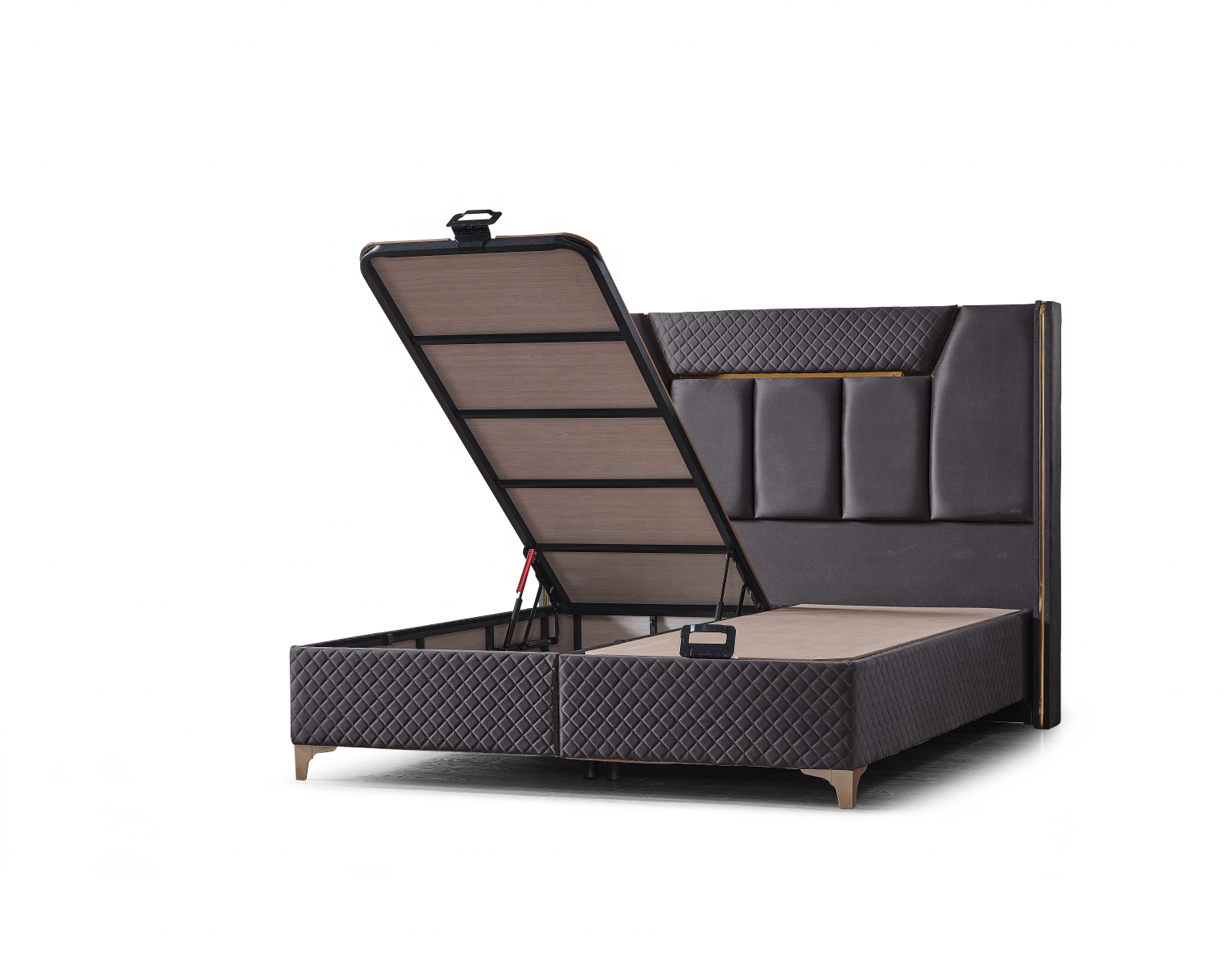 Popular European Designers Luxury Bed Single Double King size/queen size bedroom furniture Fabric beds