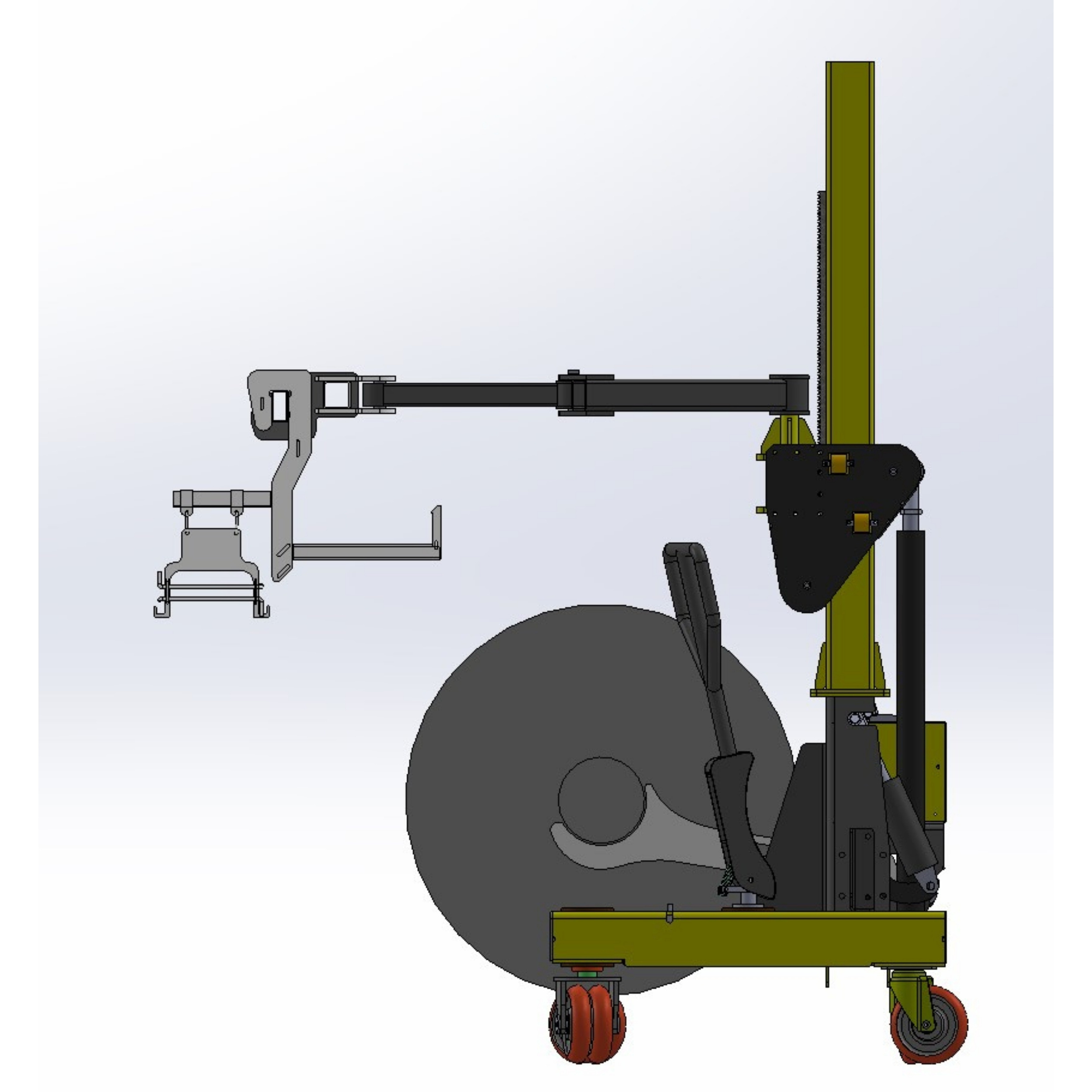 Transport Trolley Car Manual Beam Transport Textile Machinery High Quality Made In Turkey